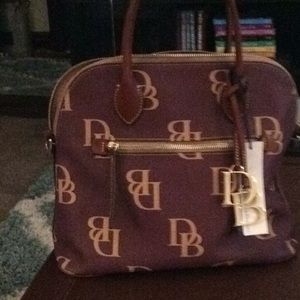 Large Monogram Domed Satchel